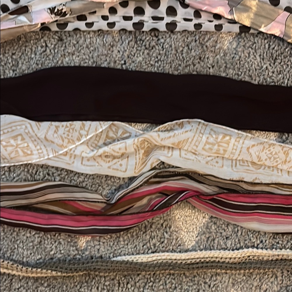 Assorted Patterned Scarves Collection - image 4